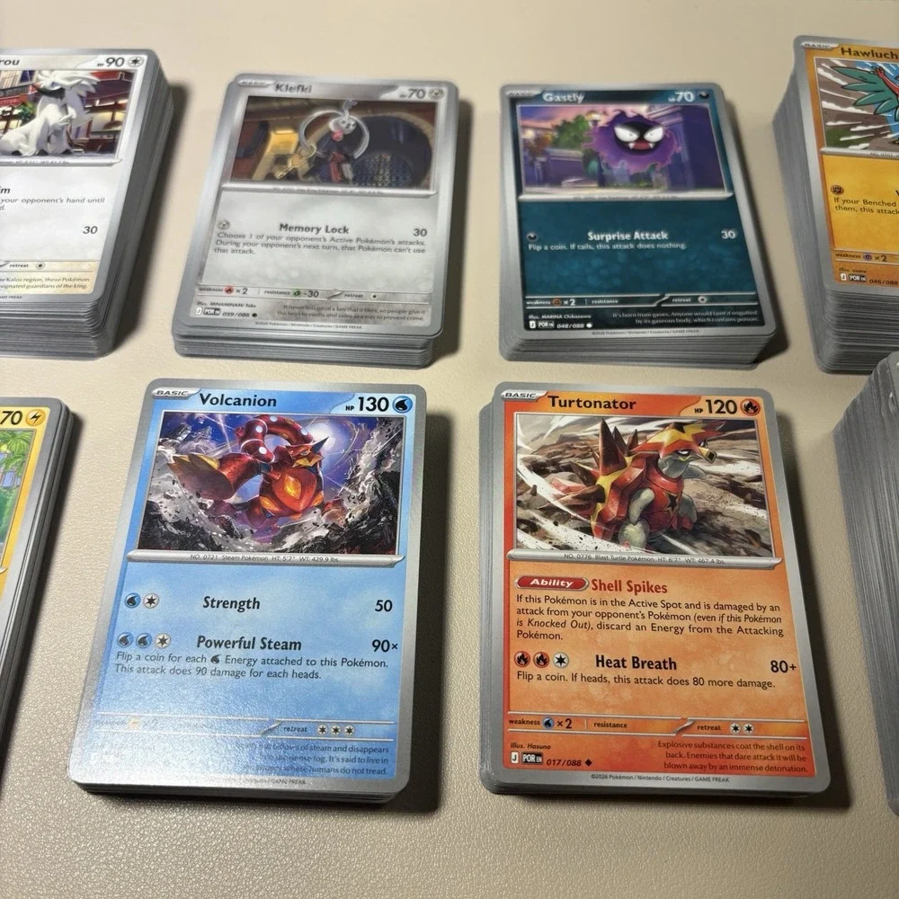 Perfect Order Sorted Bulk Lot Of 580 Standard Base Cards No Holos No Ex
